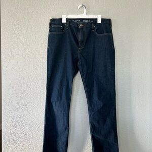 Carhartt Men's Dark Blue Straight Jeans